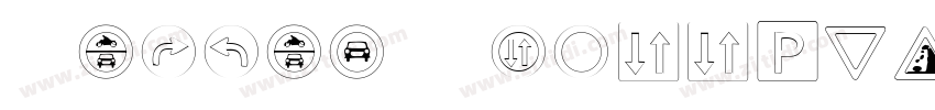 Boston Traffic字体转换